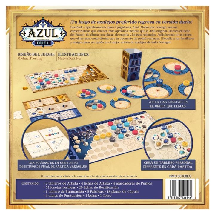 Asmodee Azul Duel Board Game (NMG60160ES)