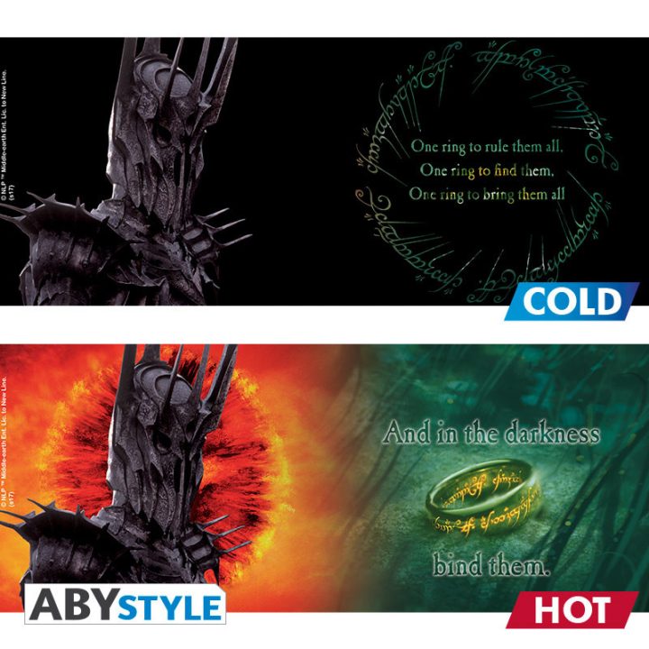 Taza termica Abystyle el señor de los anillos sauron 460ml…