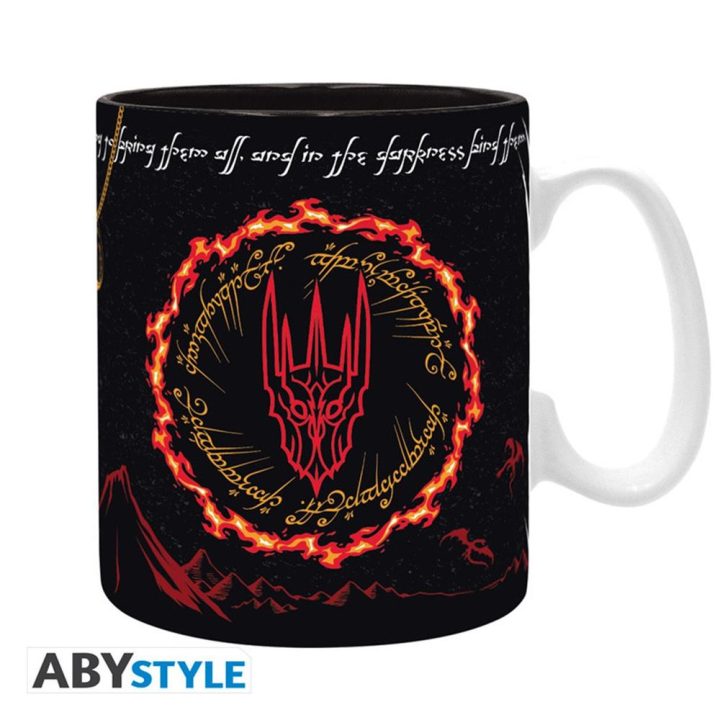 Caneca Abystyle O Senhor dos Anéis Sauron 460ml (ABYMUGA660)