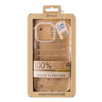 Muvit Recycletek Clear Case for Apple iPhone 13 Pro Max (MCCRS0160)