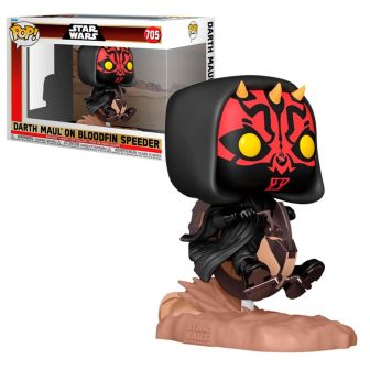 Funko Pop! Deluxe Star Wars – Ride the Phantom Menace Darth Maul en…