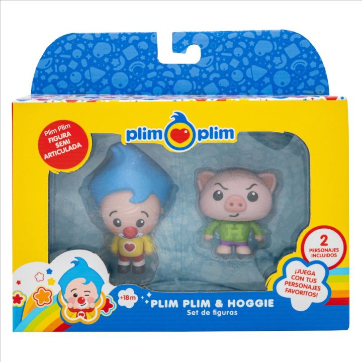 Bandai rojo Pack de 2 figuras de plimplim gimnasta & hoogie…