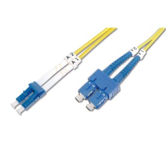 DIGITUS Single-mode Fiber Optic Patch Cable, LC/SC (DK-2932-02)