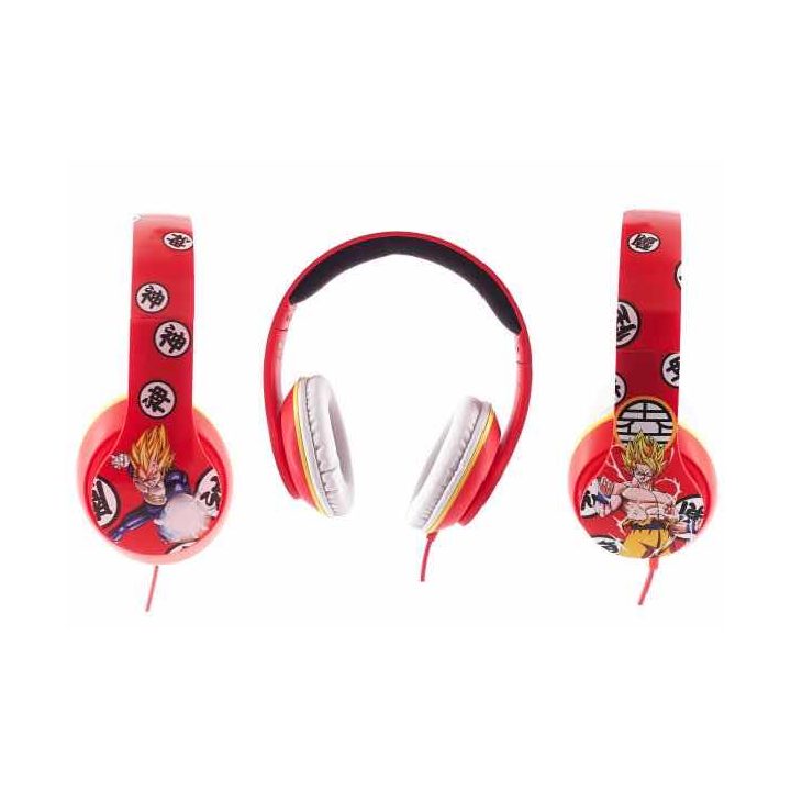 Madcow entertainment Dragon Ball Z Goku Vegeta auriculares