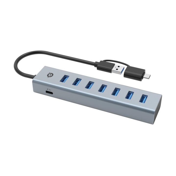Conceptronic HUBBIES21GP USB 3.2 Gen 1 (3.1 Gen 1) Type-A Interface…