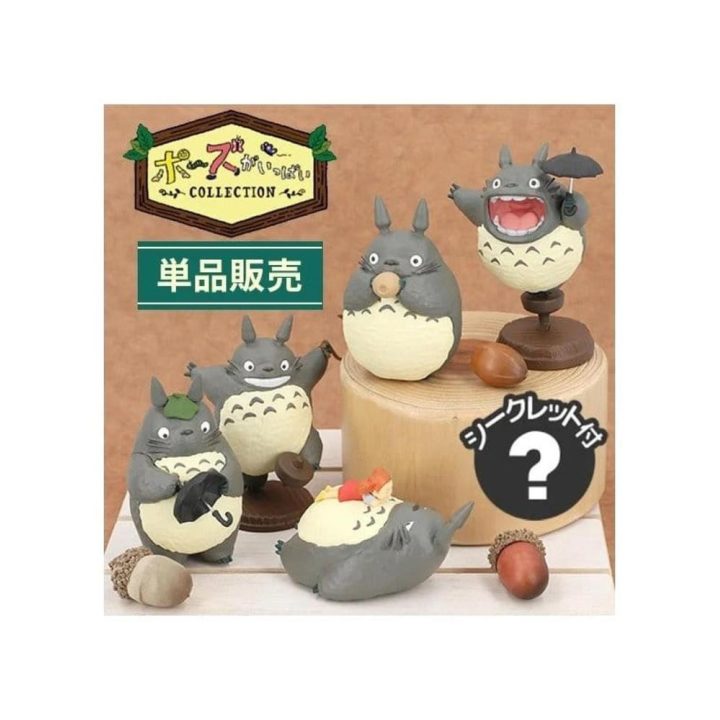 Semic Studios Totoro Assorted 6 Figures My Neighbor Totoro Pose…