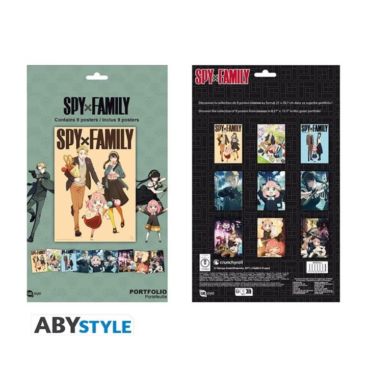 Portfolio 9 posters Abystyle spy x family (GBYDCO572)