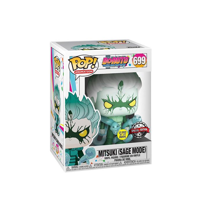 Funko Pop! Boruto Mitsuki Sage Mode Glow in the Dark Dynos Exclusive