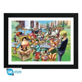 Impressão ilustração GB Eye One Piece Hot Dog Party (GBYDCO585)