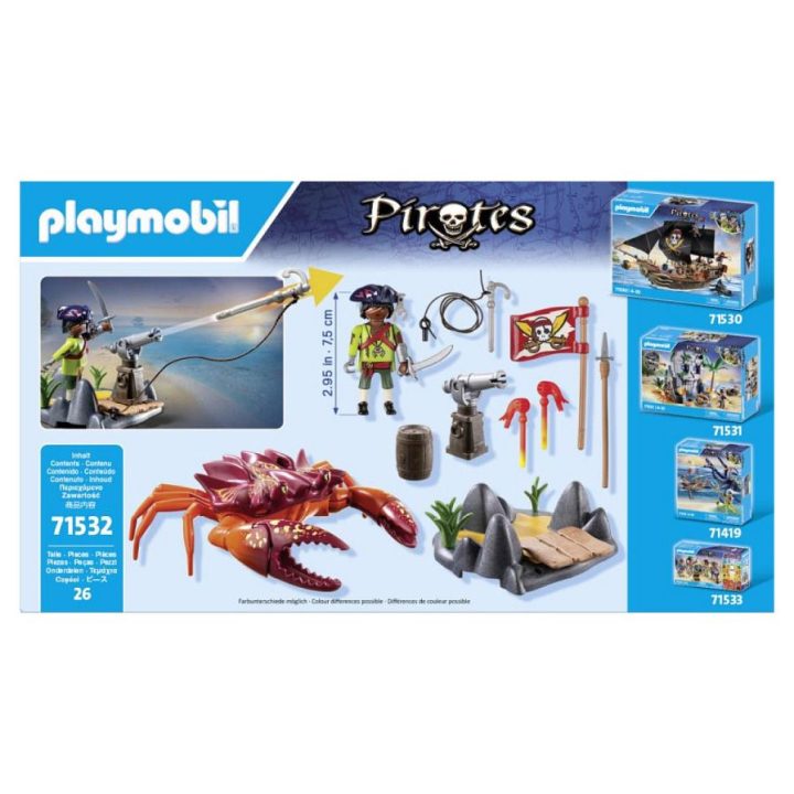 Playmobil Battle with the Giant Crab (71532)