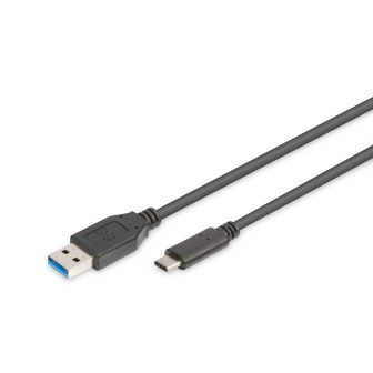 Digitus AK-300136-010-S USB Cable USB 3.2 Gen 1 (3.1 Gen 1) 1 m USB C…