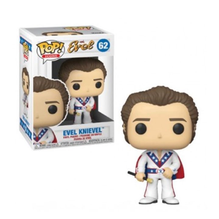 Funko Pop! Evel Knievel com Variante Chase