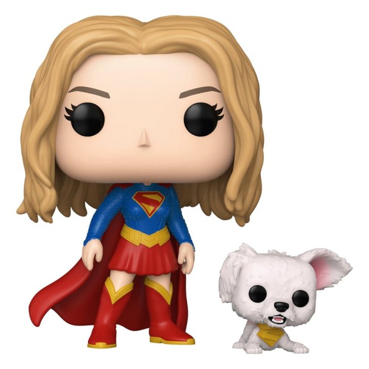 Funko Pop! & Buddy Supergirl Supergirl With Puppy Krypto (No. 633)