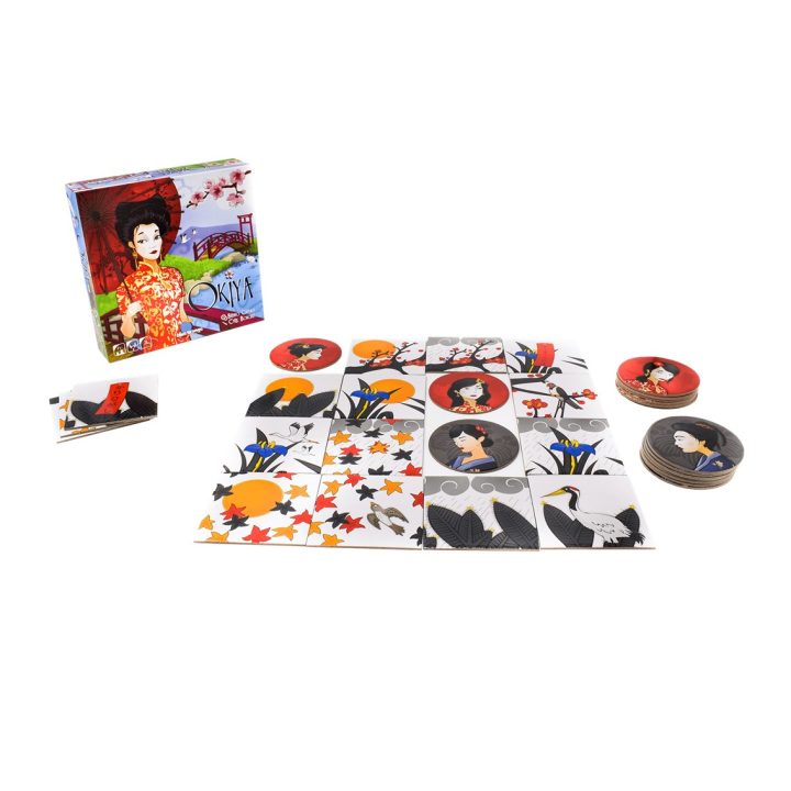 Asmodee Jogo de tabuleiro Okiya idade recomendada 8 anos (BO00801ML)