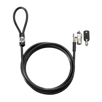 HP Bloqueio de cabo com chave de 10 mm