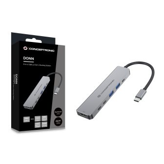 Conceptronic DONN33G Laptop Docking Station and Port Replicator Wired…