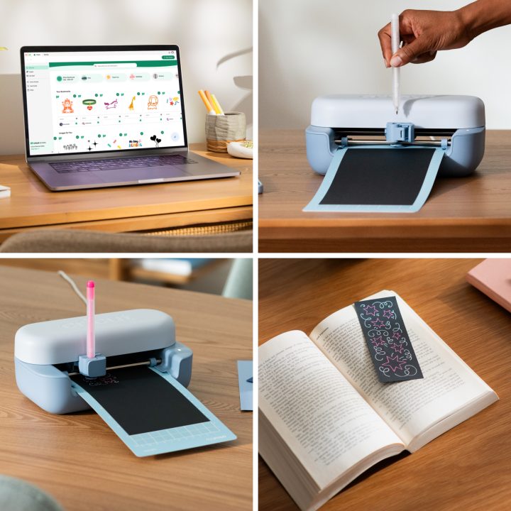 Cricut Acrylic Gel Pens, 1.0 mm (3 pcs.) + Adapter (2013189)