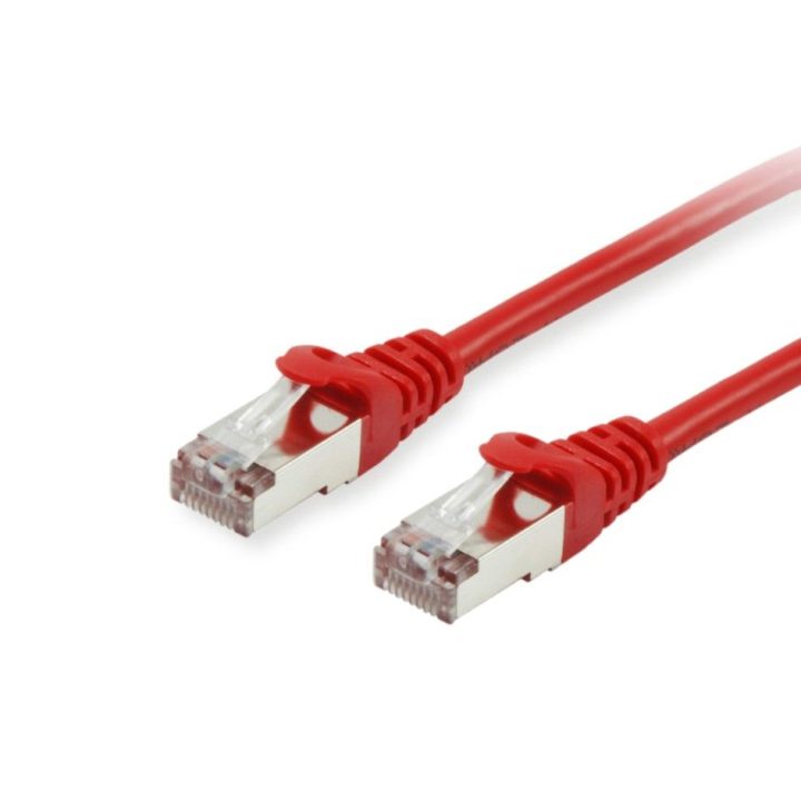 Equip 606502 Red Network Cable 0.5 m Cat6a S/FTP (S-STP) Around