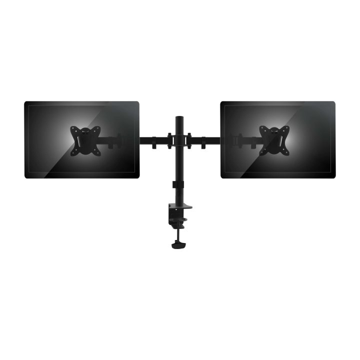 Equip 650152 Articulated Desktop Stand for Two 13"-27" Monitors