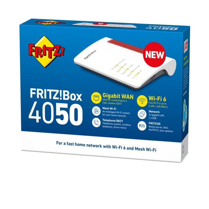 Box 4050 Gigabit Ethernet Dual-Band Wireless Router (2.4 GHz / 5 GHz)…