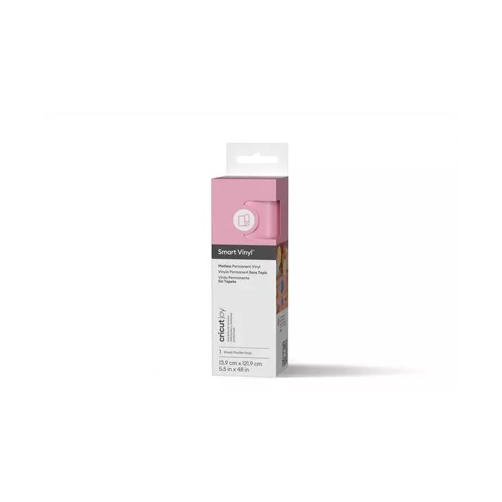 Cricut smart vinyl permanent joy 14X122CM 1 sheet (mat light pink)…