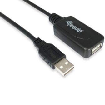 Equip 133310 cable USB USB 2.0 10 m USB A 0,48 Gbit/s Negro