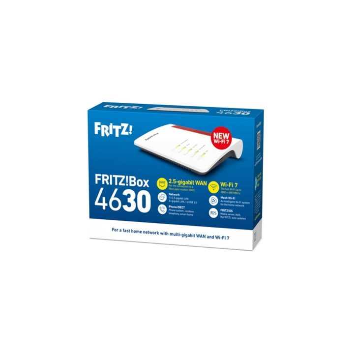 FRITZ!Box 4630 International Wireless Router 2.5 Gigabit Ethernet…