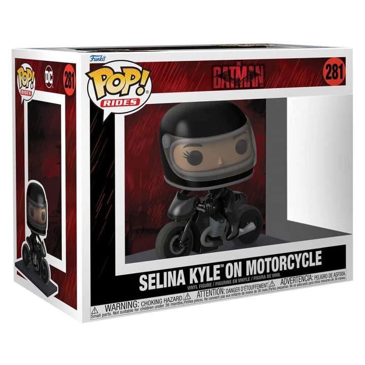 Funko Pop! Ride Deluxe the Batman – Selina on Motorcycle
