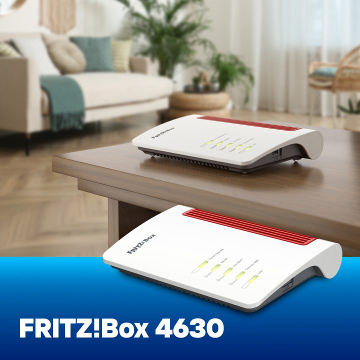 FRITZ!Box 4630 International Wireless Router 2.5 Gigabit Ethernet…