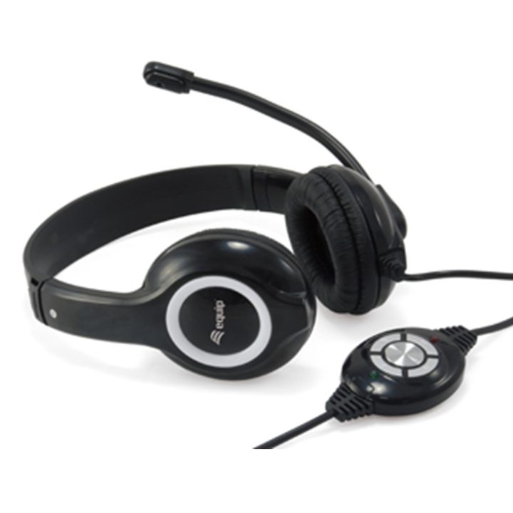 Equip 245301 Auscultadores Com Fios de Arco Chamadas/Música USB Tipo…