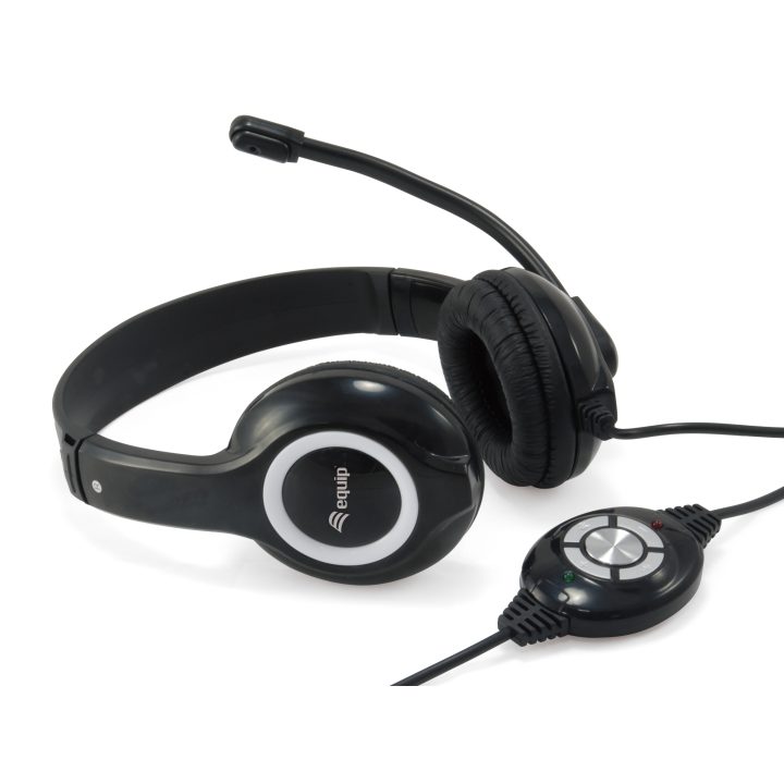 Equip 245301 Auscultadores Com Fios de Arco Chamadas/Música USB Tipo…