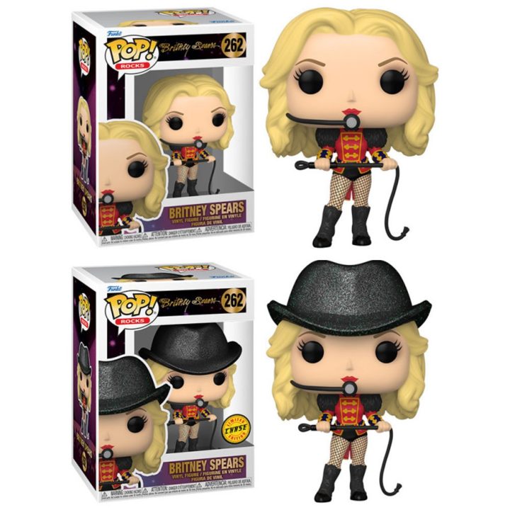 Funko Pop! Estrelas da Música Britney Spears Circus com Opção Chase