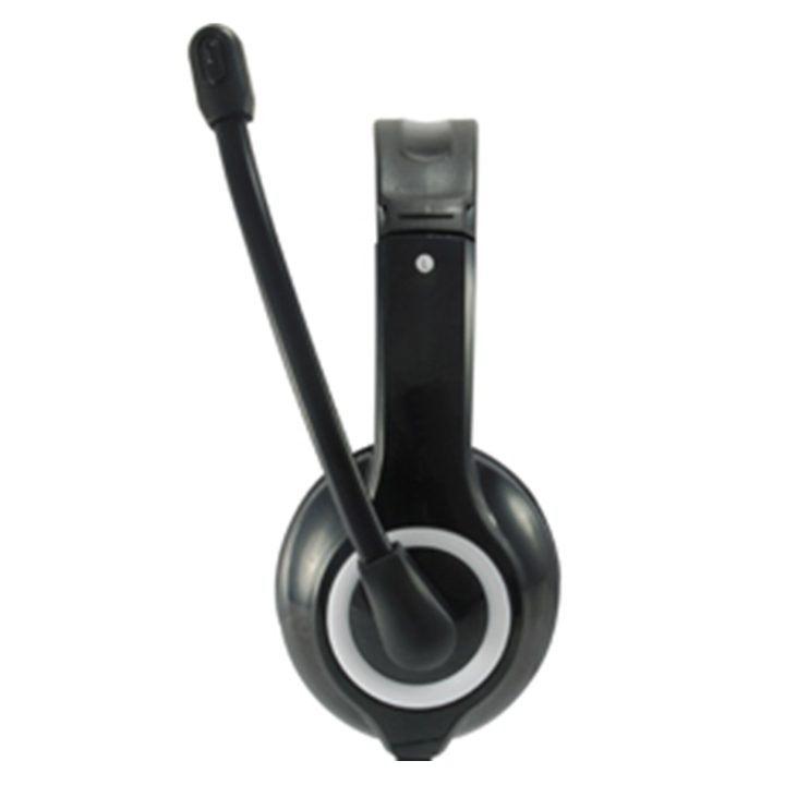 Equip 245301 Wired Over-Ear Headphones Calls/Music USB Type-A Black