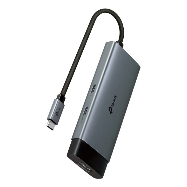 TP-Link UH5020C USB Type-C Interface Hub 5000 Mbit/s Gray