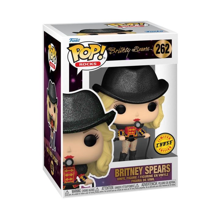 Funko Pop! Estrelas da Música Britney Spears Circus com Opção Chase