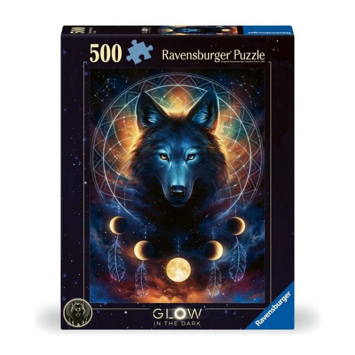 Ravensburger Puzzle lobo brillante 500 piezas (12000442)