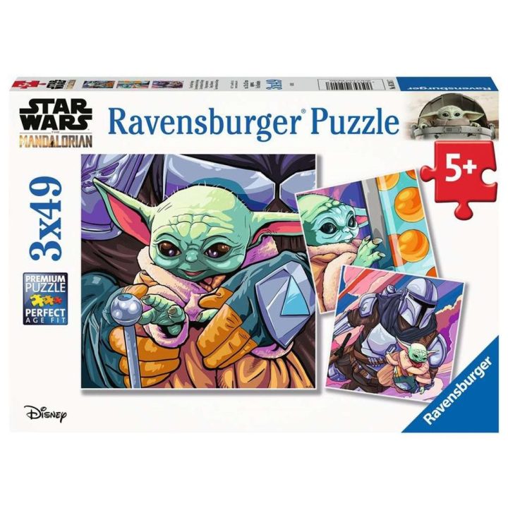 Ravensburger The Mandalorian: Baby Yoda 3X49 Puzzle (5241)