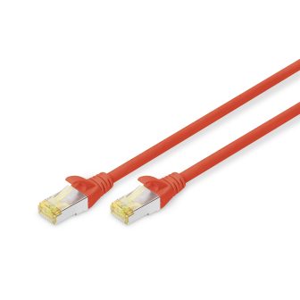 Digitus DK-1644-A-010/R Red Network Cable 1 m Cat6a S/FTP (S-STP)