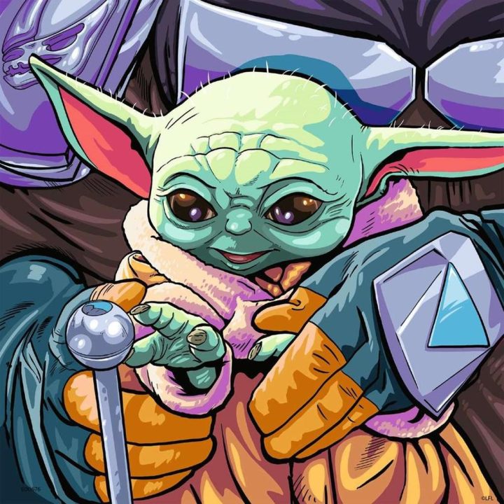 Ravensburger The Mandalorian: Baby Yoda 3X49 Puzzle (5241)