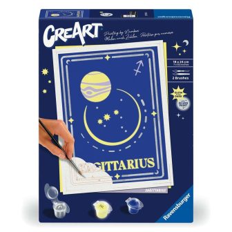 Ravensburger creart trend d zodiac paint by numbers kit: Sagittarius…