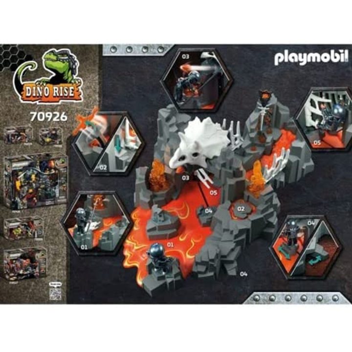 Playmobil dino rise guardian de la fuente de lava (70926)