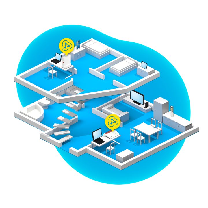 Repetidor FRITZ! 3000 AX Repetidor de rede 2400 Mbit/s