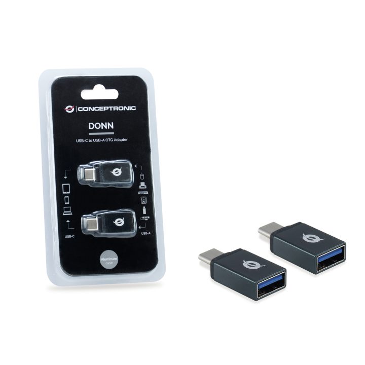 Conceptronic DONN03G Gender Changer for USB 3.1 Gen 1 Type-C to USB…