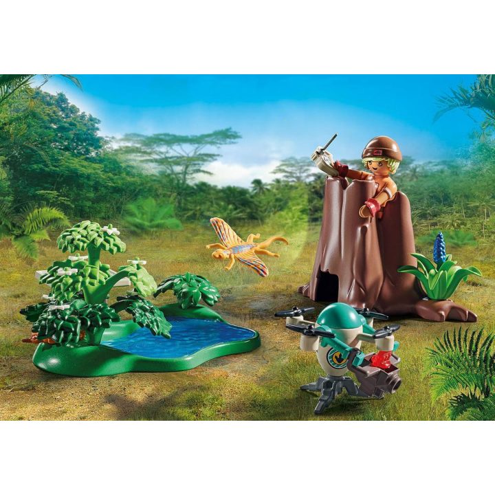 Playmobil observatório com dimorphodon (71525)