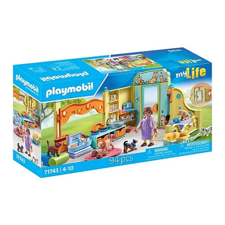 Playmobil - creche para cachorros (71743)