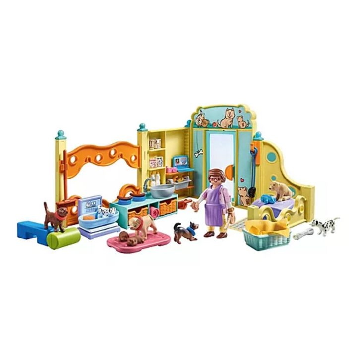 Playmobil - creche para cachorros (71743)