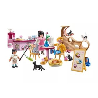 Playmobil - cafetería para gatos (71744)