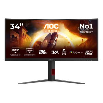 AOC G4 CU34G4CA 34" UWQHD 180 Hz curvo