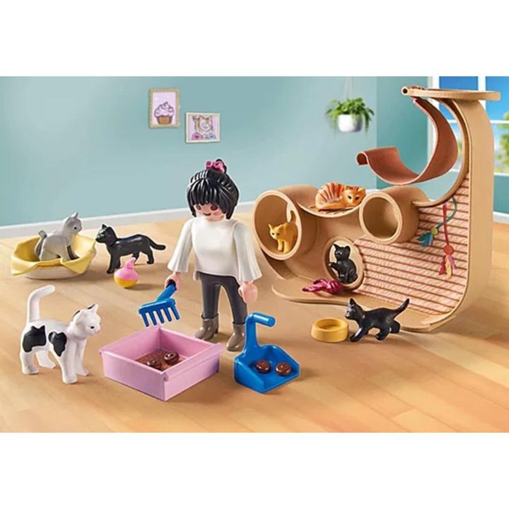 Playmobil - Cat Café (71744)