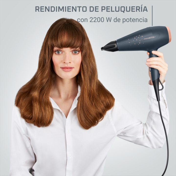 Rowenta CV7231F0 Hair Dryer 2200 W Black, Blue